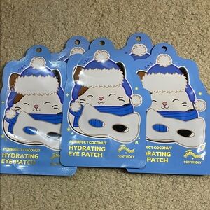 TONYMOLY 5X Hydrating Eye Patches Individually Packaged NIP Squishmallow Collab!